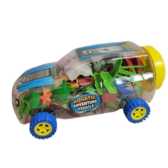 Aquatic Adventure vehicle with sea animal play set - Picture 2 of 3